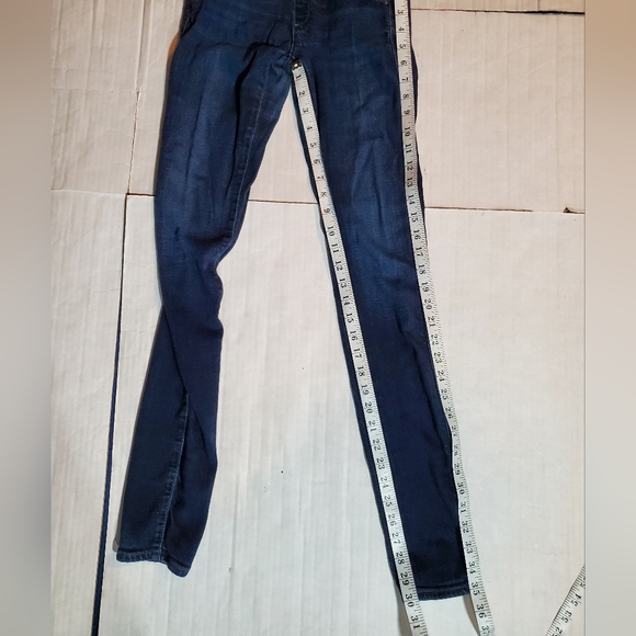 ADRIANO GOLDSCHMIED COLLECTION BLUE DENIM MATERNITY SKINNY JEANS STRETCH - Picture 6 of 6